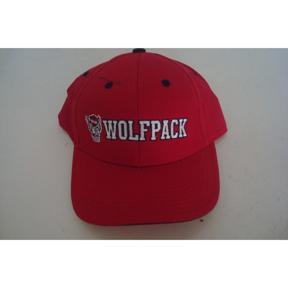 NORTH CAROLINA STATE    STRAPBACK ‎ DEADSTOCK HAT CAP VINTAGE H4